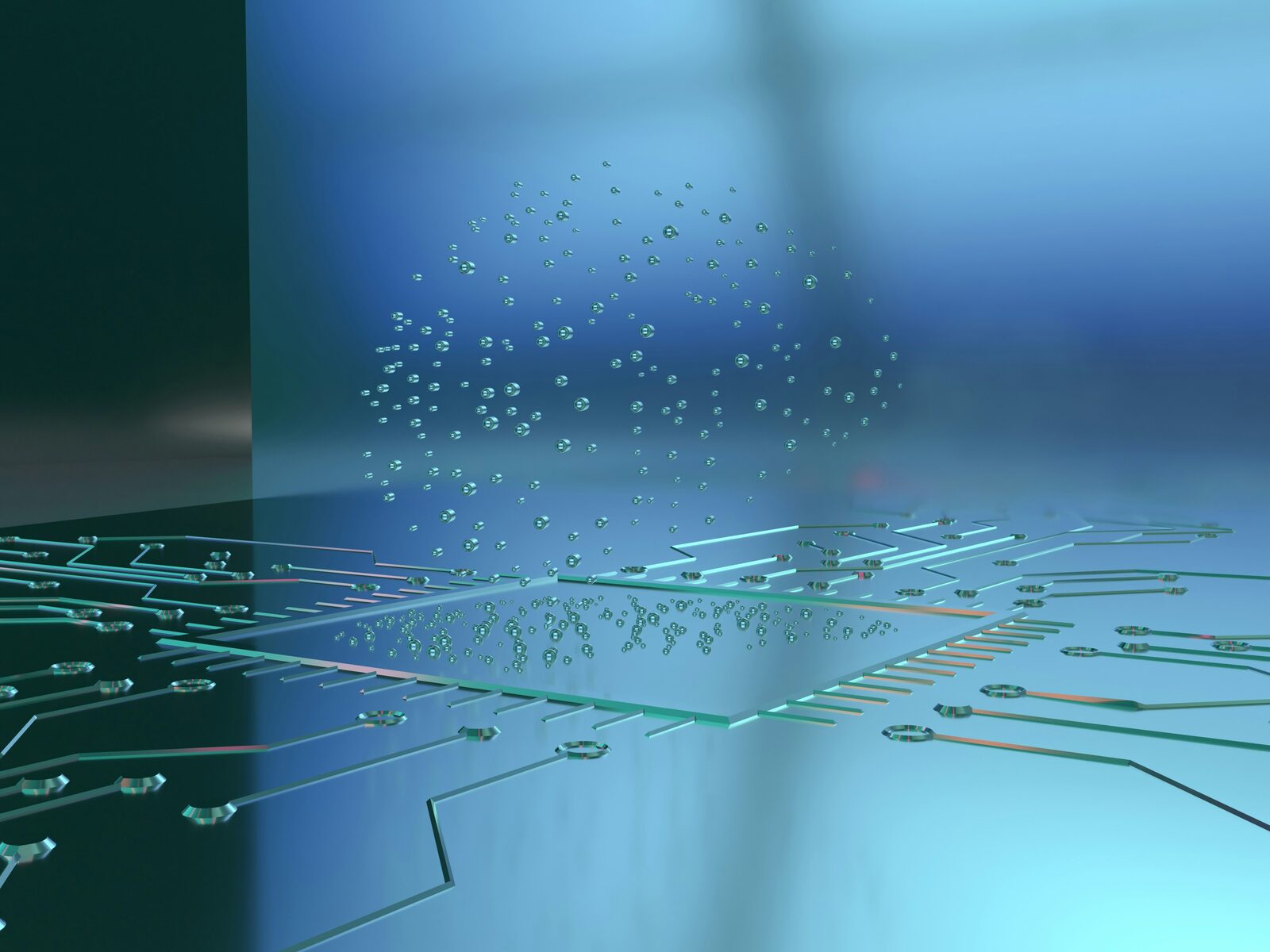 Circuit board met digitale datastroom
