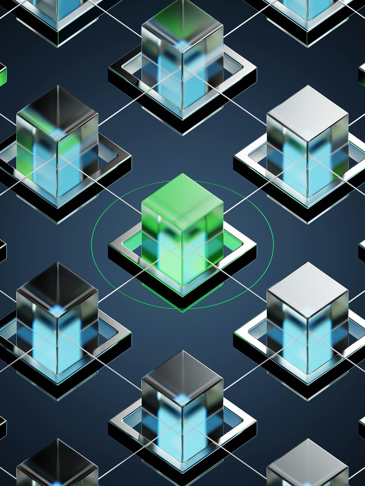 Modulaire data-architectuur visualisatie